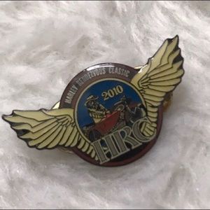 Harley Rendezvous rally collectors pin/brooch